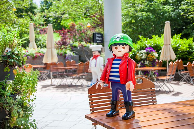 Biergarten im PLAYMOBIL-FunPark