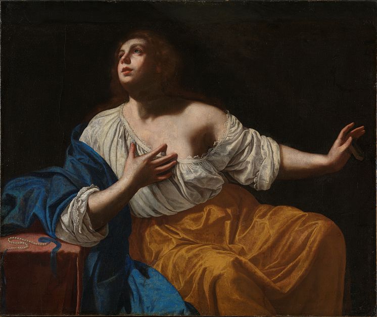 Artemisia Gentileschi, Mary Magdalene penitent