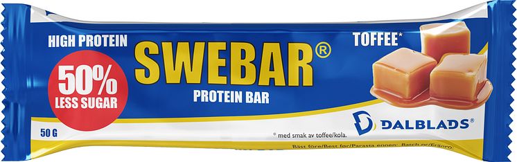 SWEBAR less sugar