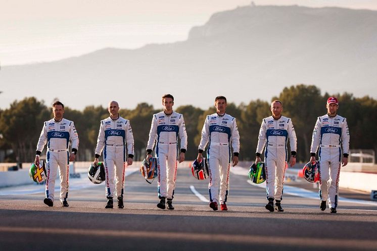 A Ford Chip Ganassi Racing bemutatta a Ford GT versenyzőit. négyen állnak rajthoz az IMSA WeatherTech SportsCar Bajnokságon