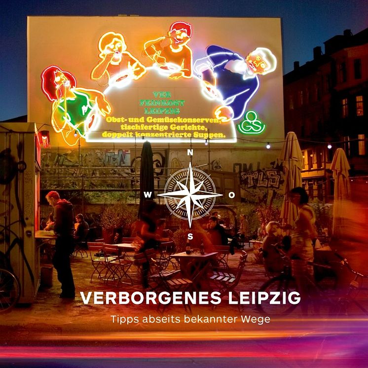Titelseite der 2. Auflage des alternativen Stadtführers "Verborgenes Leipzig"