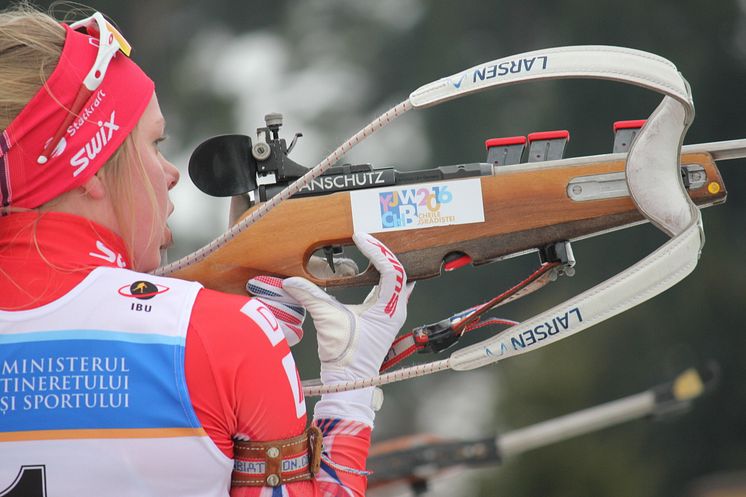 Karoline Erdal,skytebane, jaktstart ungdom kvinner, junior-vm2016 