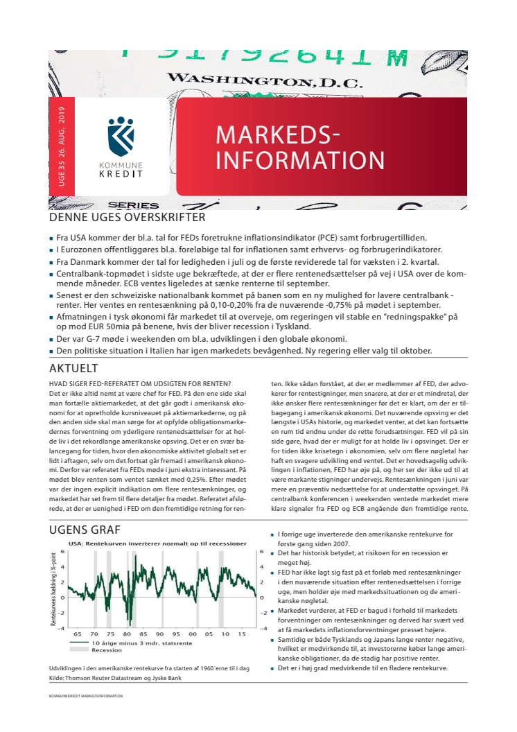 Markedsinformation 26. august 2019