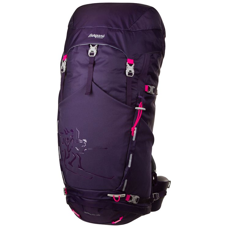 Rondane 65 L Lady - Blackberry/Hot Pink