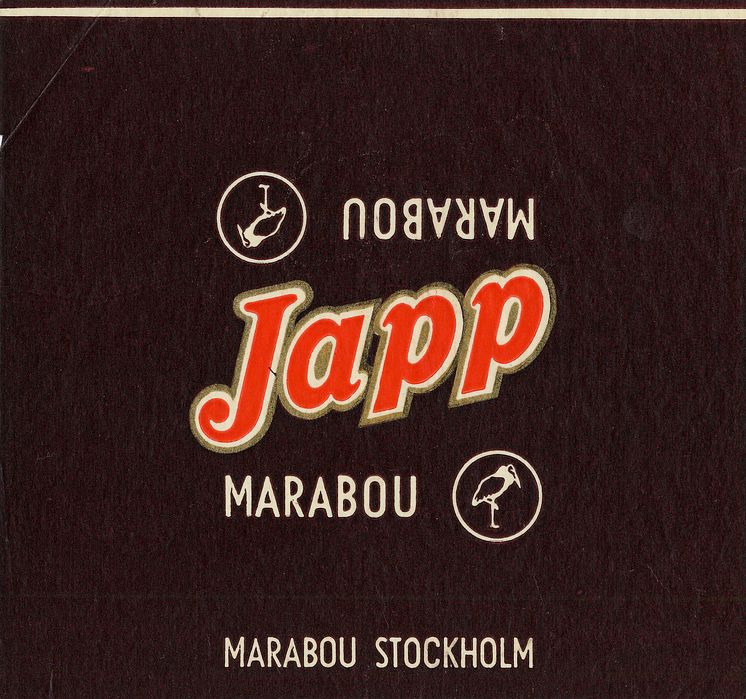 Förpackning Japp, 1949