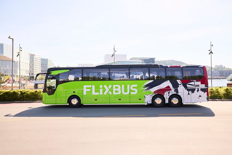 Flixbus Olso - Stavanger- Kristiansand 