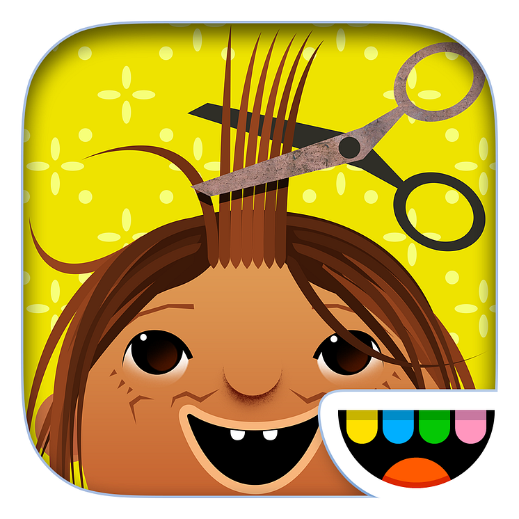 Toca Hair Salon, App Icon