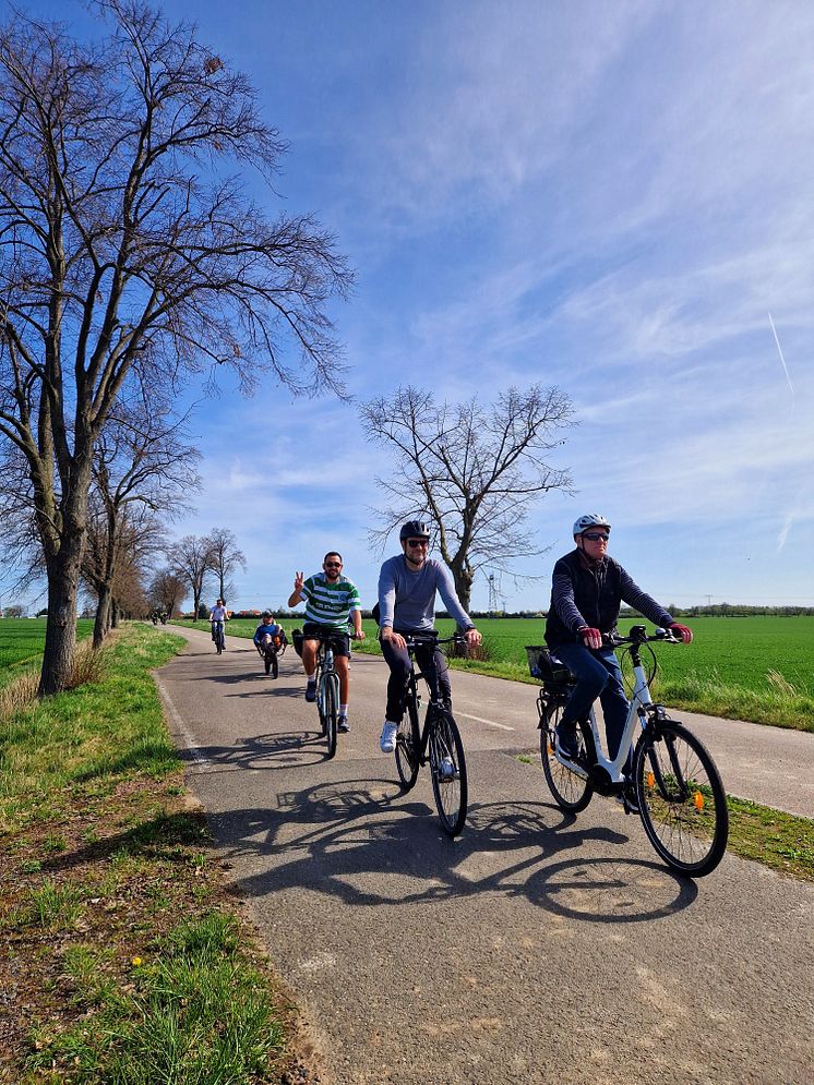 Fahrradroute Sachsen-M