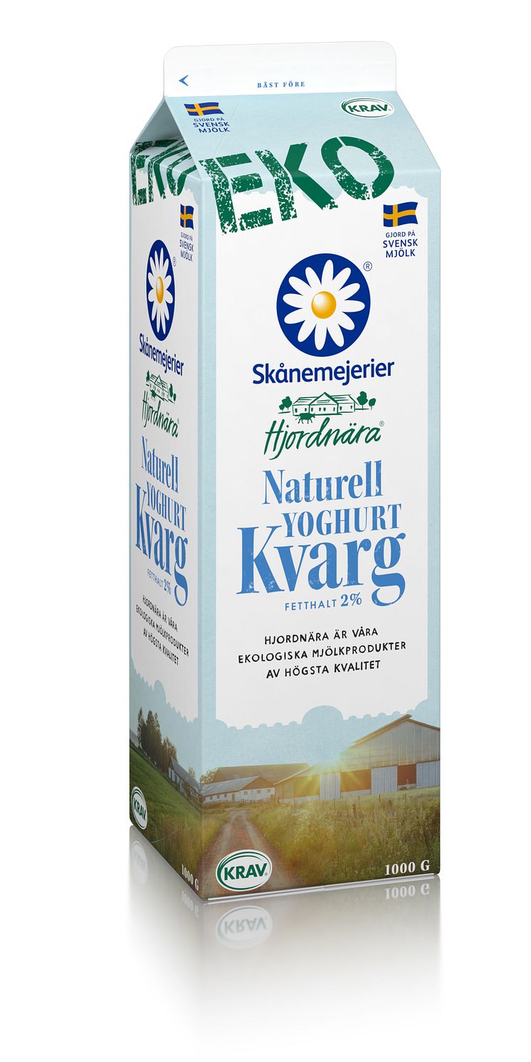 Hjordnära yoghurtkvarg naturell