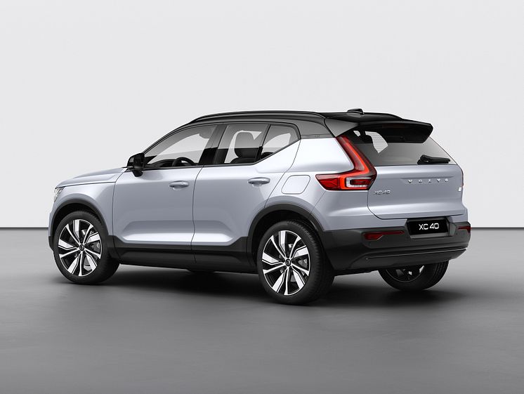 XC40 Recharge Twin Glacier Silver