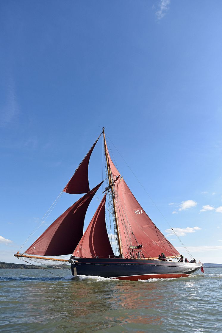 Hi-res image - Ocean Signal - Dauntsey’s School Sailing Club tall ship Jolie Brise