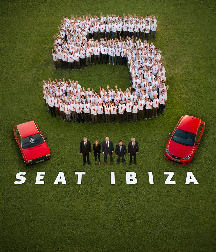 SEAT Ibiza 5 millioner