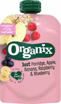 Organix just porrige apple banana raspberry blueberry