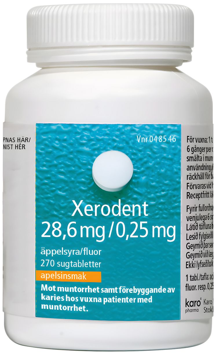 Xerodent 270 sugtabletter