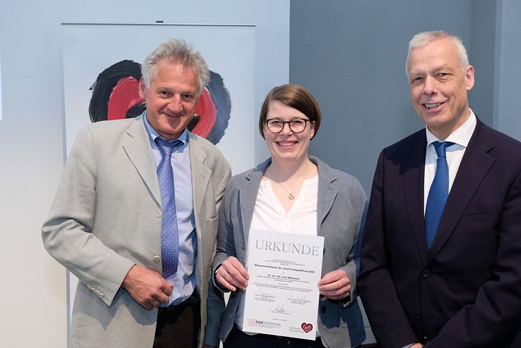 Preisverleihung_Wissenschaftspreis_Herzstiftung-Dr-Lena-Makowski