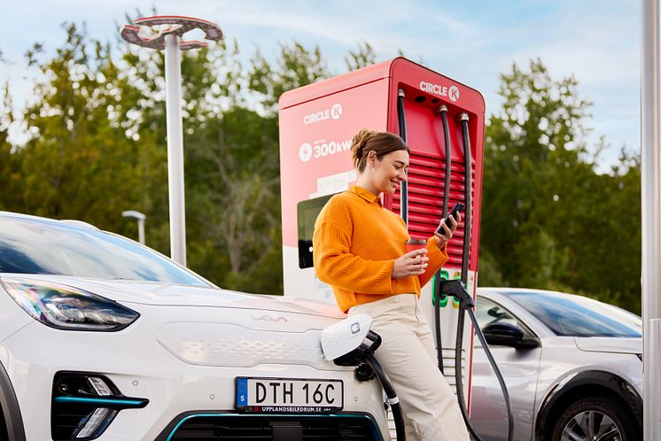 Circle K Opens 16 New Charging Points for Trucks in Sweden