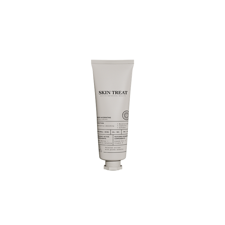 Skin Treat - Deep Hydrating Hand Cream - 4000x4000px - frilagd - utan skugga