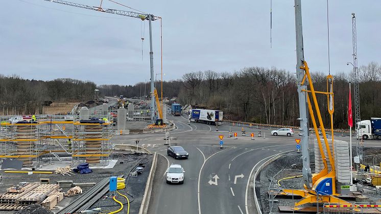 Hisingsleden stängs inför trafikomläggning