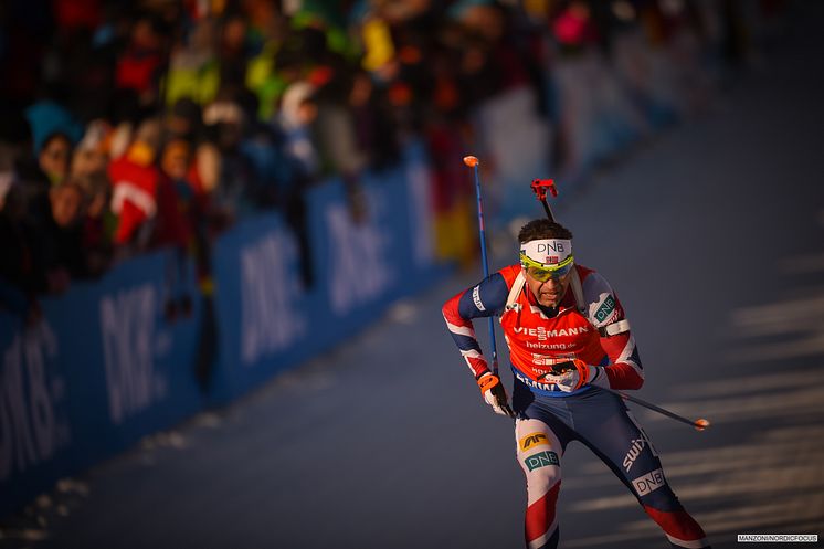 Ole Einar - sprint VM Hochfilzen