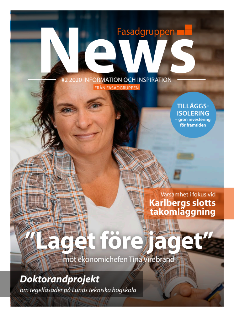 Fasadgruppen News - nytt nummer ute nu!