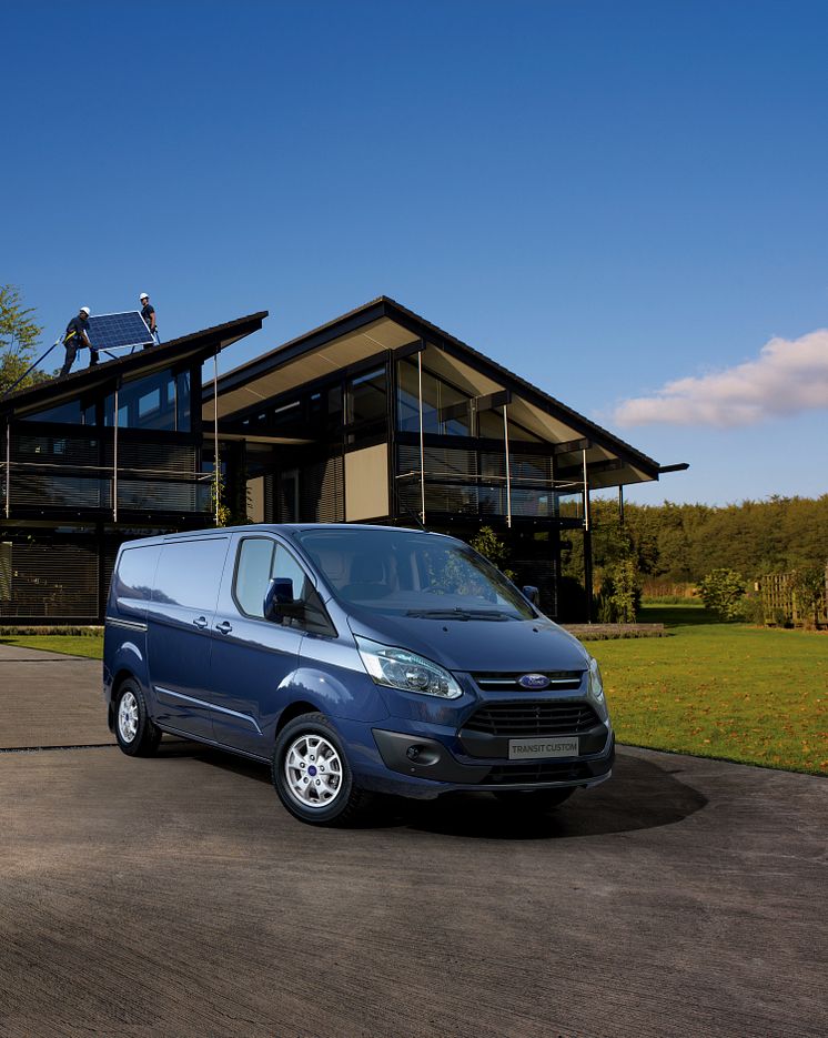 Nya, dynamiska Ford Transit Custom – en transportbil med mer elegans och funktionalitet, bild 1