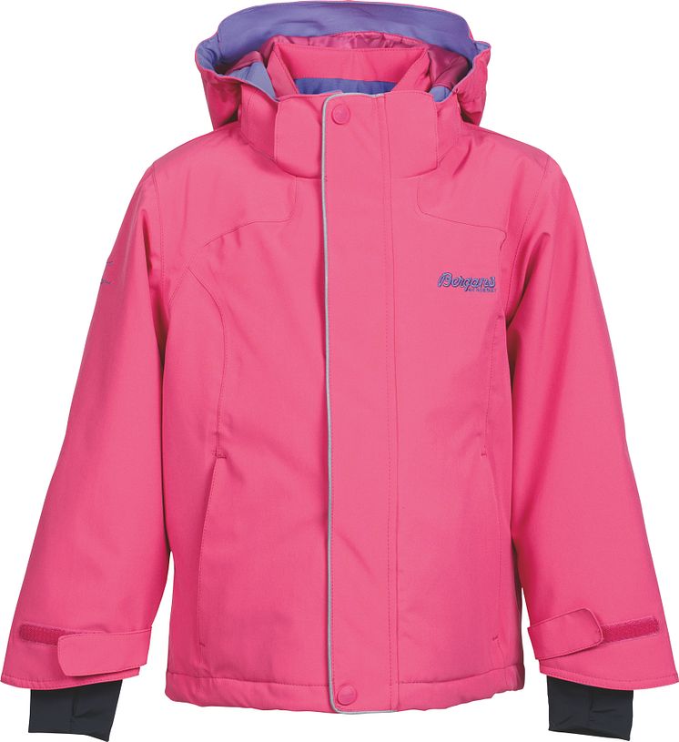 6908 Storm Ins Kids Jacket - Magenta Pink/Primula Purple
