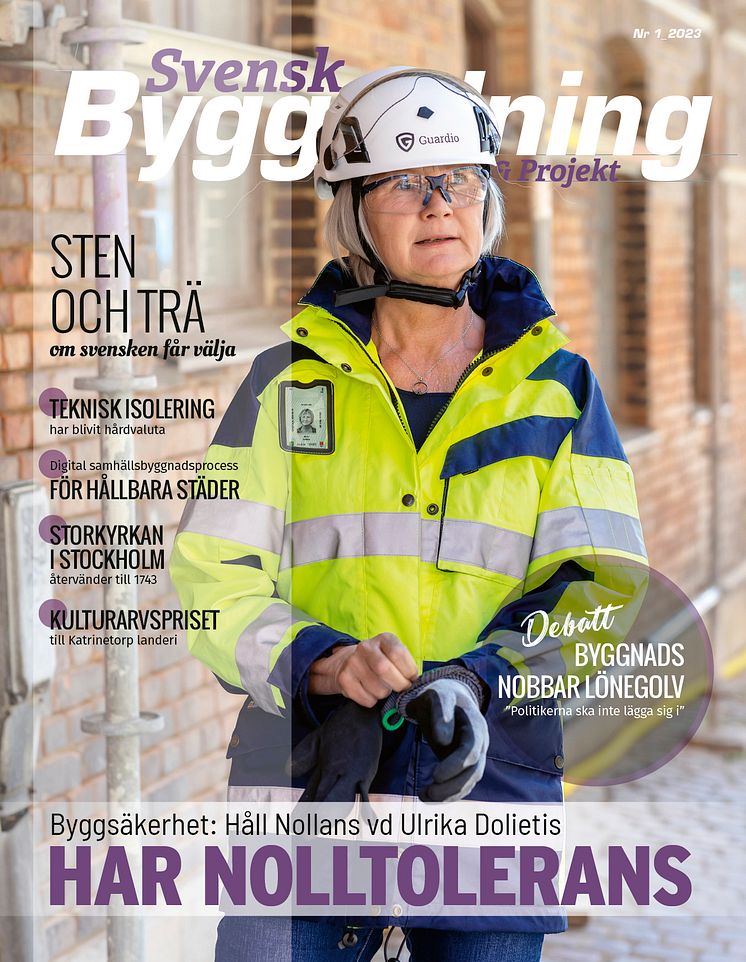 Svensk Byggtidning 1-2023 etta