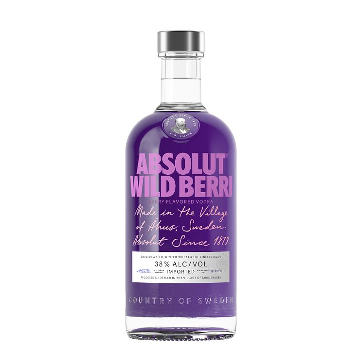 Absolut Wild Berri 70cl bottle