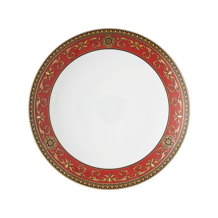 RmV_Medusa_Red_Modern_Dining_Gourmet_plate_28_cm