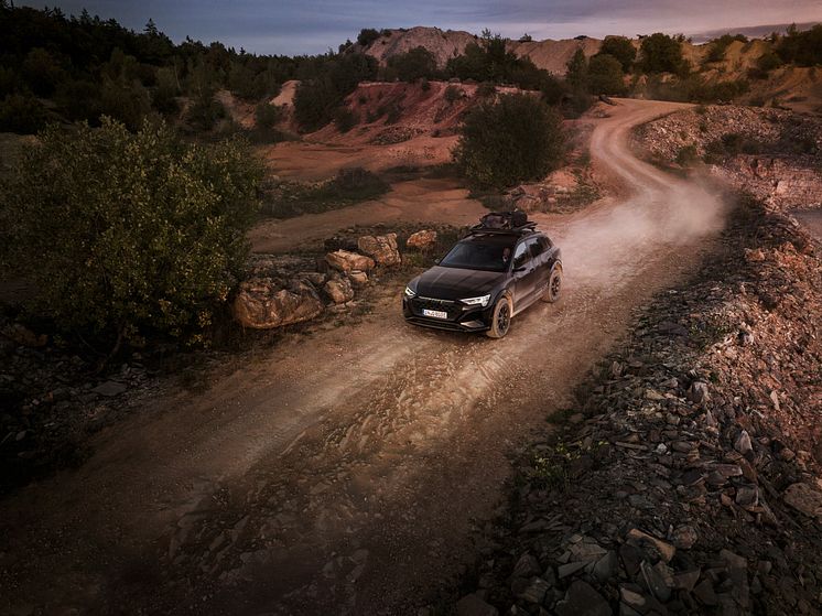 Audi Q8 e-tron edition Dakar