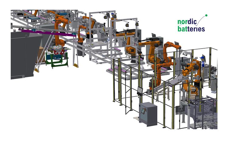 Nordic Batteries - production lines 3
