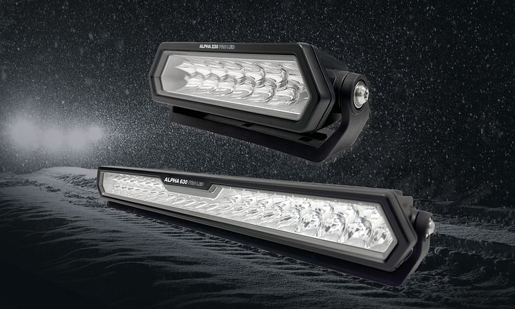 NBB Alpha Pro LED extraljusramp