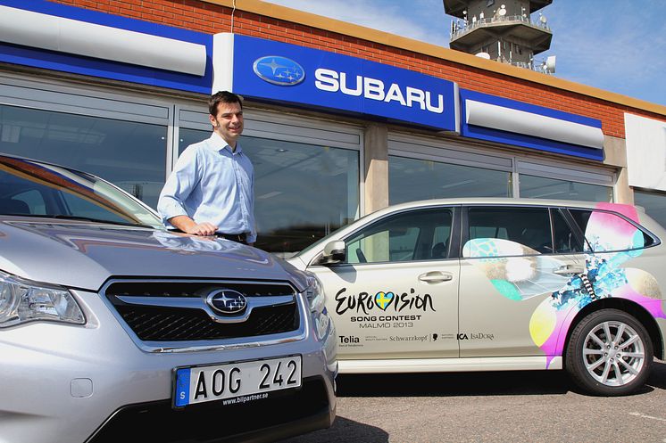 Subaru är officiell bil under Eurovision Song Contest 2013