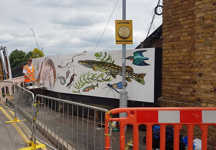 Palmers Green mural