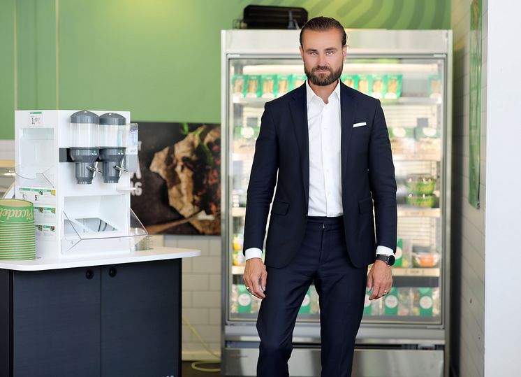 David von Laskowski, VD och koncernchef för Greenfood Group. 