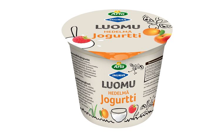 Arla Ingman Luomu hedelmäjogurtti 150 g