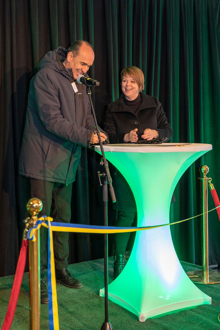 Invigning P-huset Sege Park