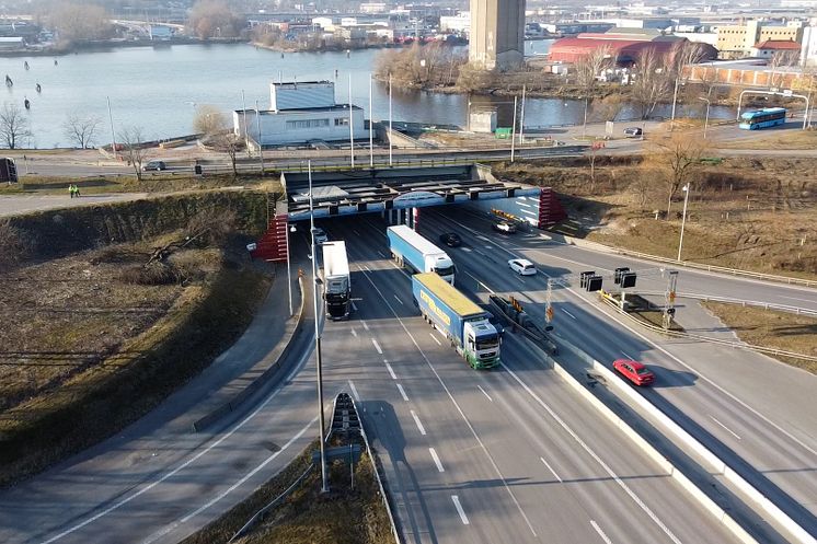 Tingstadstunneln, E6, foto Trafik Göteborg