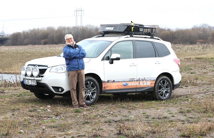 Med Subaru Forester till vägs ände