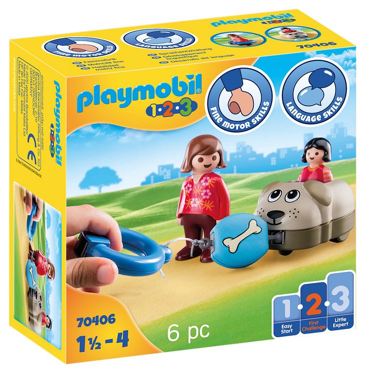 Mein Schiebehund (70406) von PLAYMOBIL 1.2.3