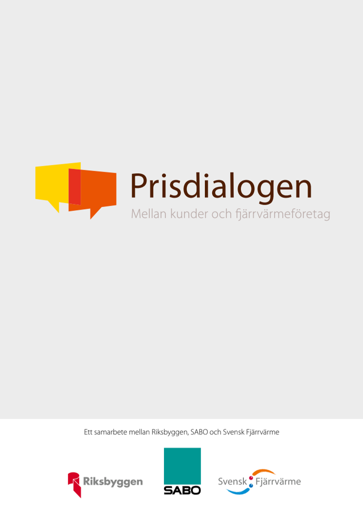Folder om Prisdialogen