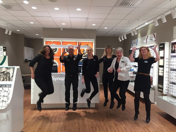 Synoptik öppnar butik i Ekholmen centrum i Linköping. 