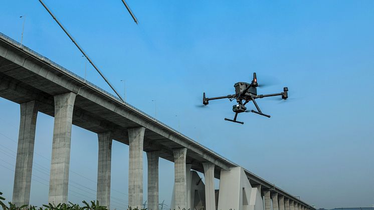 DJI M300 RTK Bridge Inspection Work