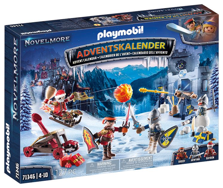 Adventskalender Novelmore - Kampf im Schnee (71346) von PLAYMOBIL