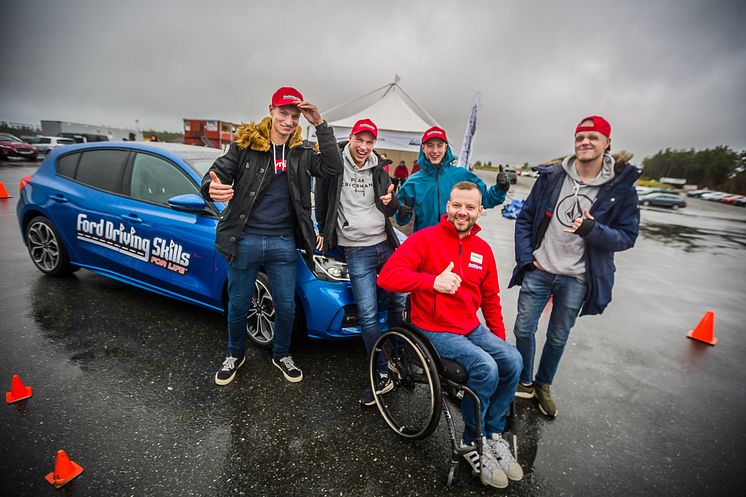 Ford Driving Skills for Life Rudskogen 2019 DSFL gratis kjørekurs