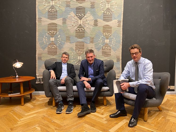 Peter  Kjelgaard, Kasper Nielsen, Frederik Bruun Rasmussen