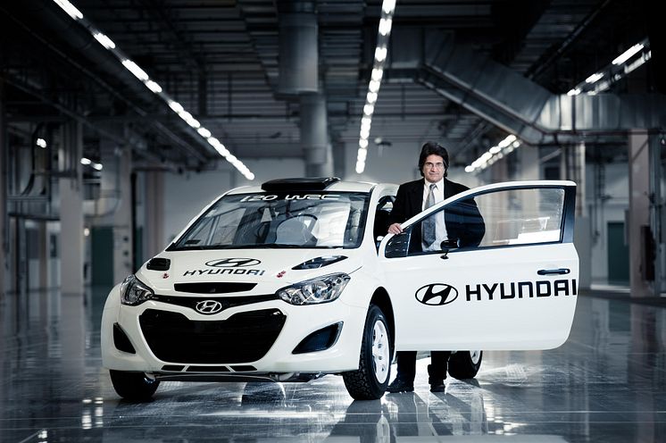 Hyundais Teamchef Michel Nandan