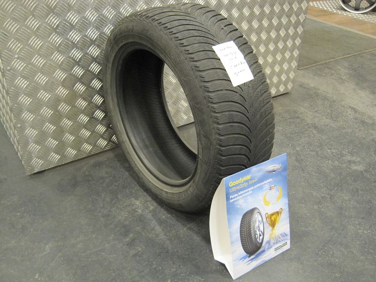 Finnish customer clocks 98,000 kilometers on a single set of Goodyear tires