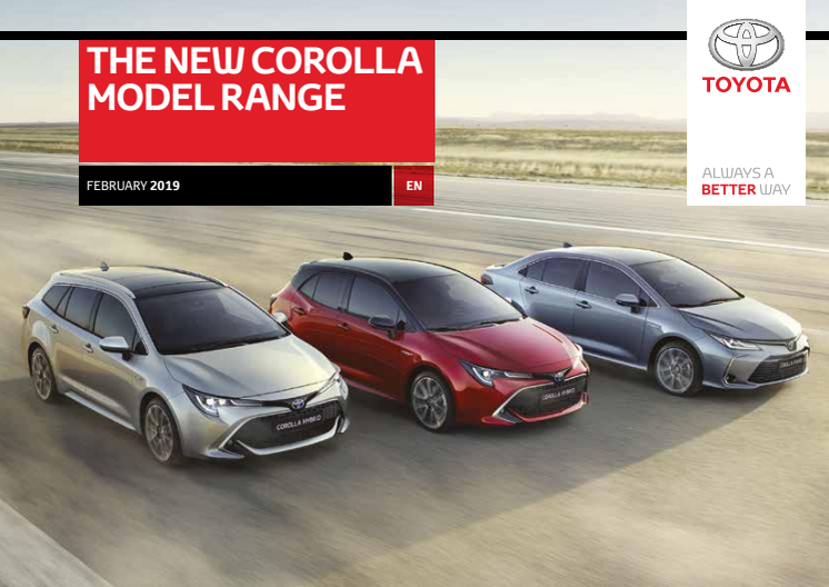 Toyota Corolla er priset og snart klar for lansering i Norge