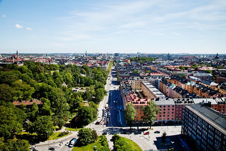 Wenner-Gren Center utsikt